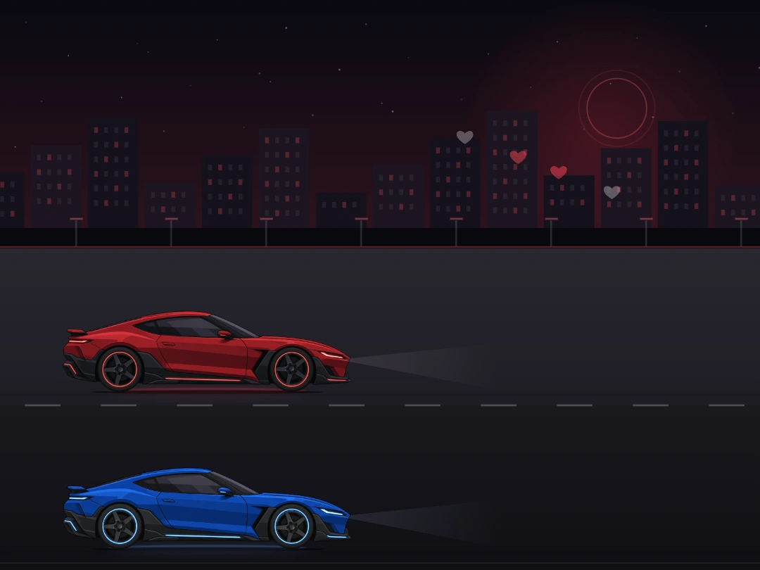 Neon Interact — Cursa de noapte